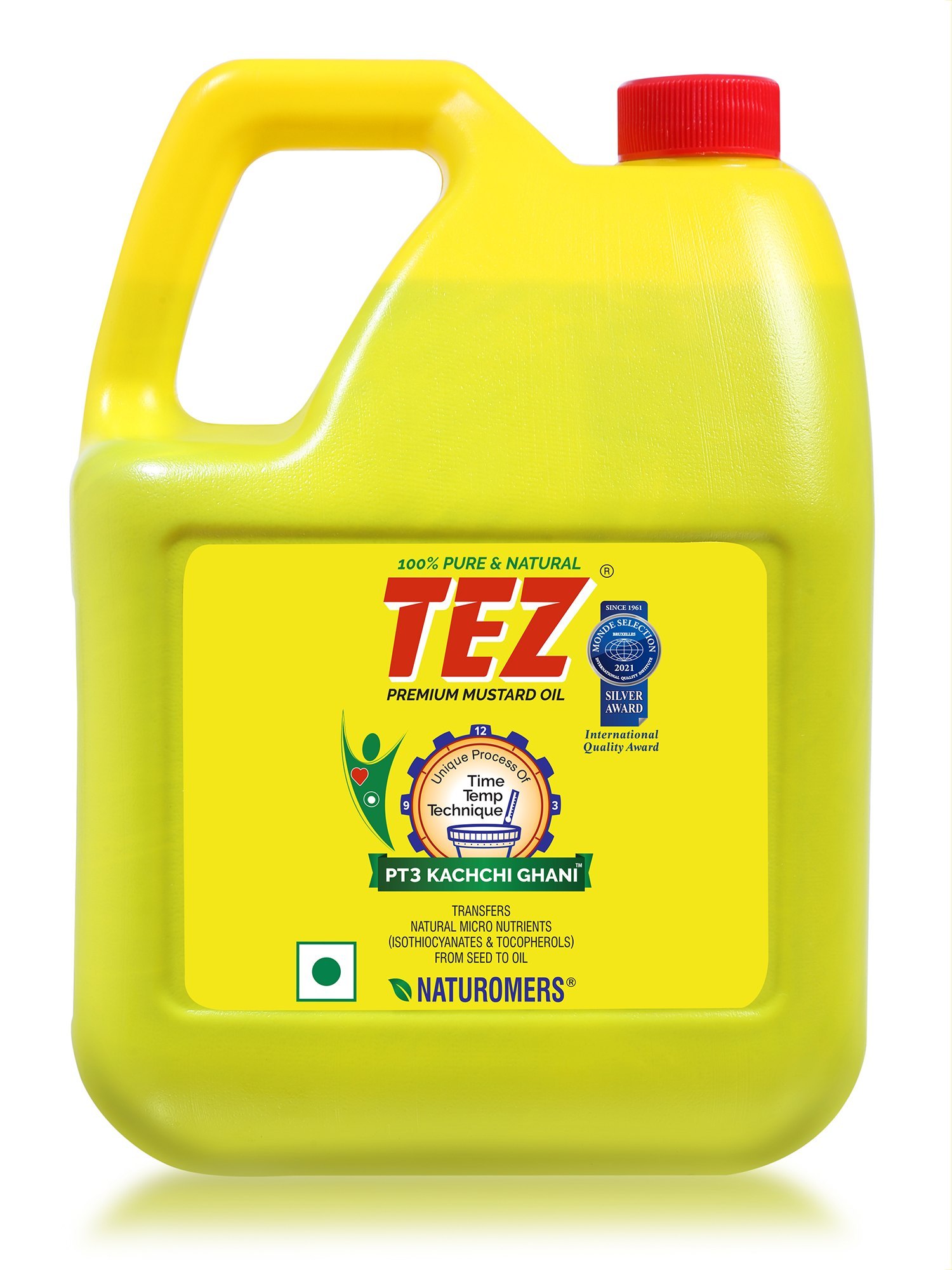 TEZ Mustard Oil 5 l buy online USA - 1